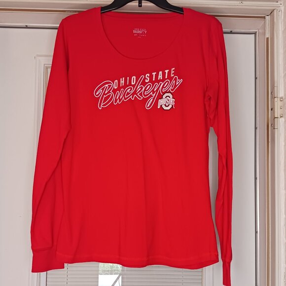 Ohio State Varsity Tops - 2 for $8 - Ohio State Varsity Red Long Sleeve Top Size XL
